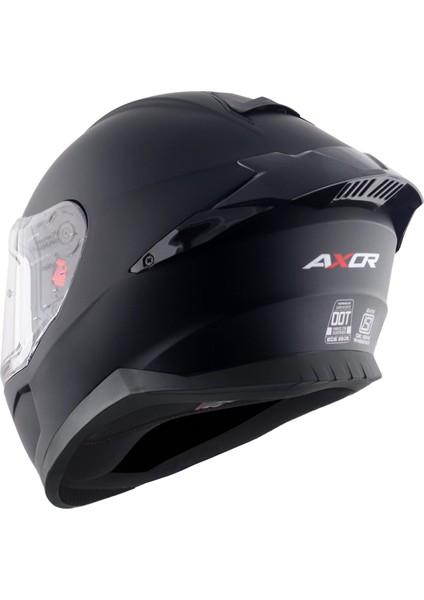 Saber Sc 2025 Üretim Mat Siyah Full Face