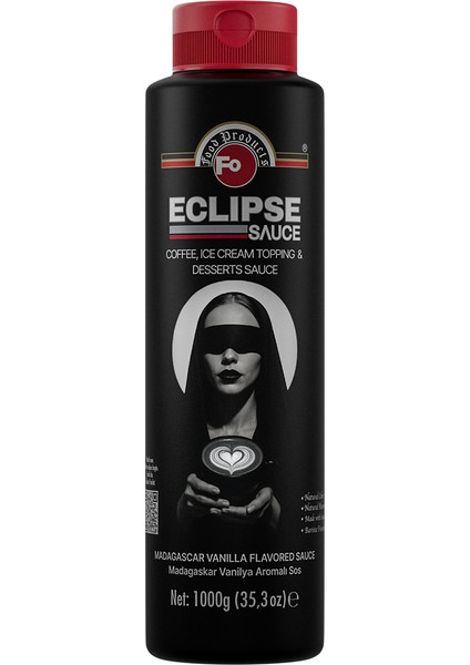 Madagaskar Vanilya Aromalı Sos 1 kg - Eclipse