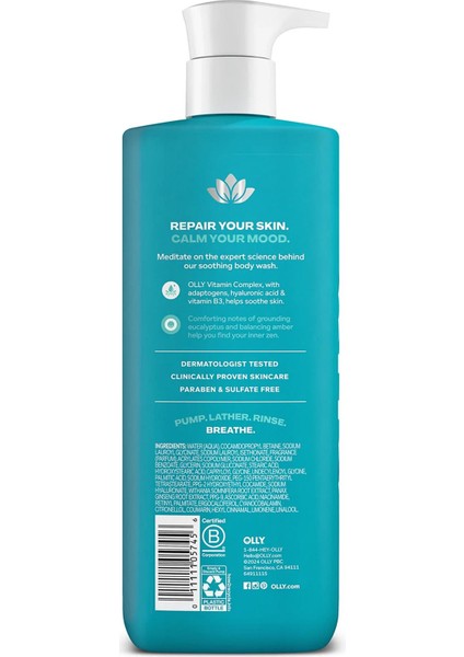 Calm Mood + Skin Duş Jeli 502ML fiyatları