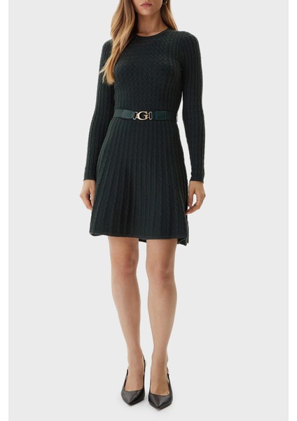 Ls Cn Flare Fit Bisiklet Yaka Kemer Detaylı Mini Triko Elbise W5BK68Z2YJ2 Bayan Elbise W5BK68 Z2YJ2 G8H6 fiyatları