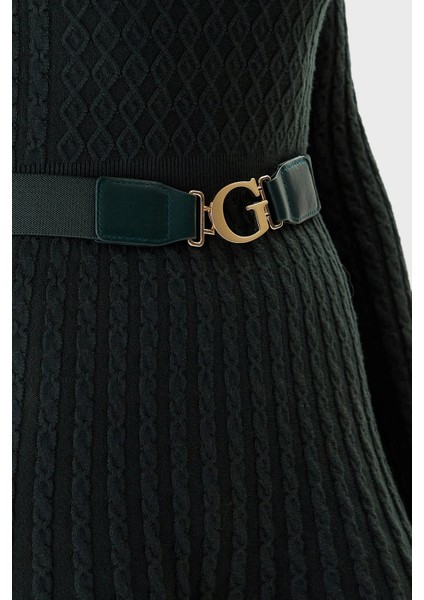 Ls Cn Flare Fit Bisiklet Yaka Kemer Detaylı Mini Triko Elbise W5BK68Z2YJ2 Bayan Elbise W5BK68 Z2YJ2 G8H6 fırsatları