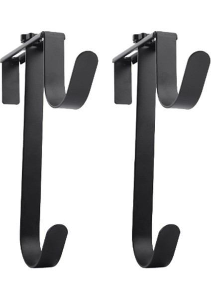 2pcs Metal Ayarlanabilir Genişlik Skimmer Havuz Pole Askı Çift Hook Bahçe Çit Aksesuarları Için Açık Hortum Hortum (Yurt Dışından)