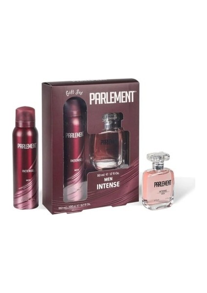 Erkek Parfüm 50 ml + Deodorant 150 ml Intense