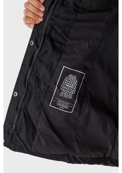 Imma Kapitoneli Regular Fit Çıkarılabilir Kapüşonlu Su Itici Mont W5BL44W2912 Bayan Mont W5BL44 W2912 Jblk
