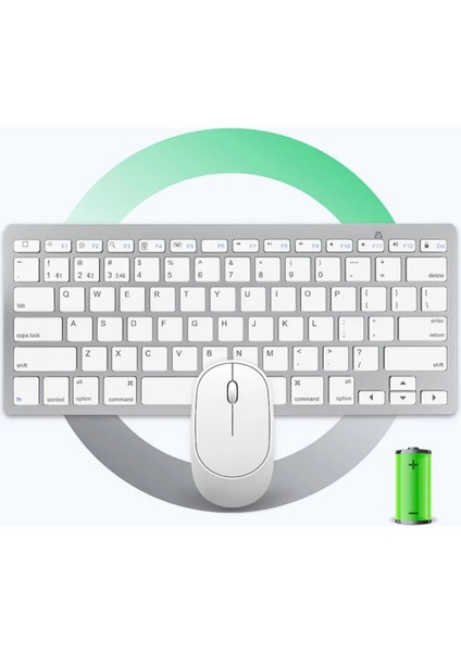 Kablosuz Bluetooth Bağlantılı Taşınabilir Pilli Tablet iPad Pc Tablet Bilgisayar Klavye Mouse Set modelleri