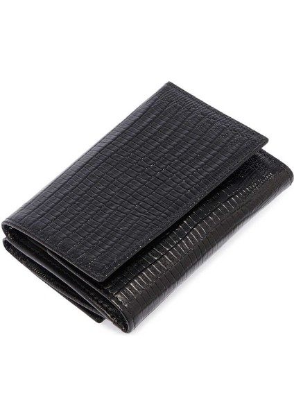 Siyah Hakiki Deri Erkek Cüzdan - S1CE00001650-C15