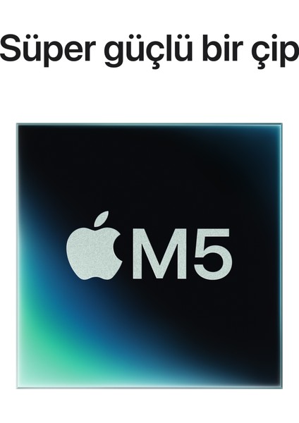 MacBook Pro M5 24GB 1TB SSD macOS 14" Taşınabilir Bilgisayar Uzay Siyahı MDE34TU/A modelleri