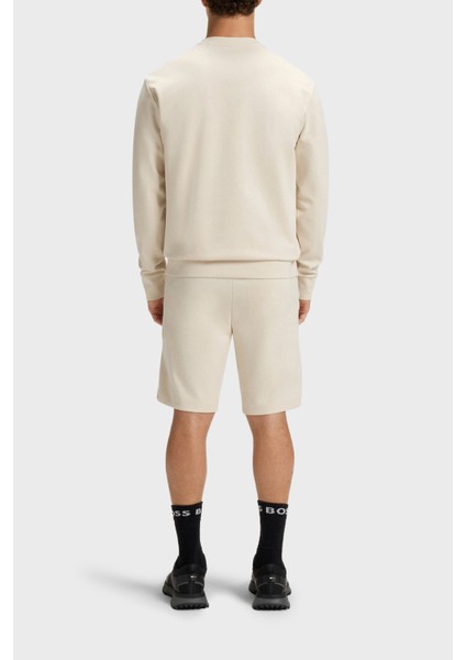 Pamuklu Relaxed Fit Bisiklet Yaka Logolu Sweat Erkek Sweat 50543859 131 modelleri