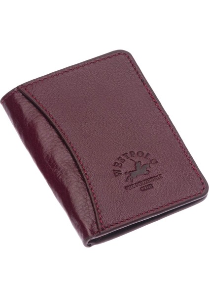 Hakiki Deri Unisex Kartlık - Bordo fiyatları