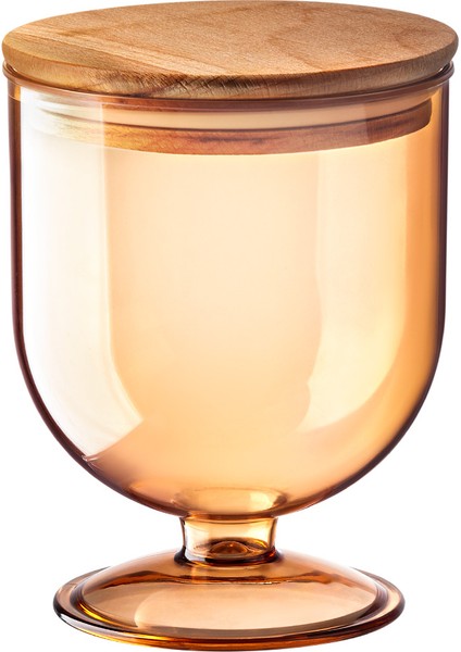 Marion Ahşap Kapaklı Saklama Kabı 900ML