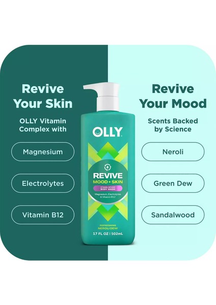 Revive Mood + Skin Duş Jeli 502ML modelleri