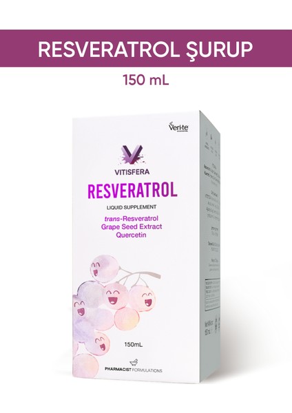 Resveratrol Şurup Orman Meyveleri Aromalı 150 ml