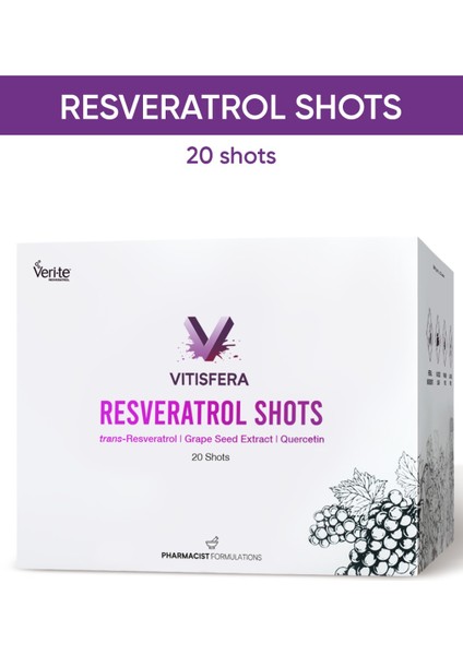 Resveratrol Shot Orman Meyveleri Aromalı 20 x 25 ml