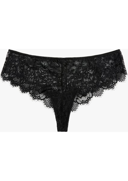 Rahat Kalıp Dantelli Brazilian Külot
