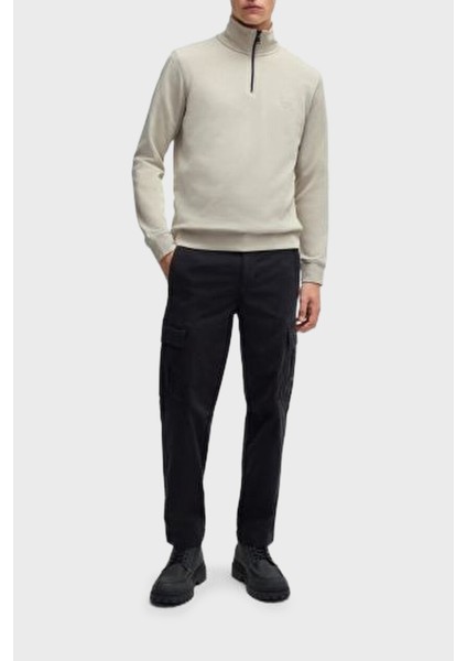 Pamuklu Regular Fit Yarım Fermuarlı Dik Yaka Sweat Erkek Sweat 50468926 271 fiyatları