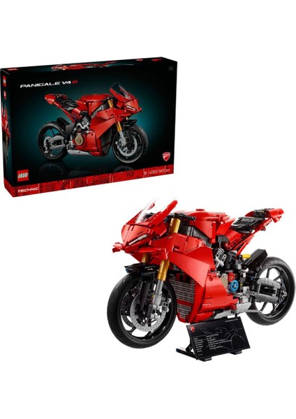 42202 Technic Ducati Panigale V4 S Motosiklet 1603 Parça +18 Yaş