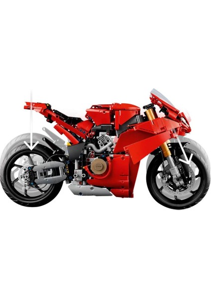 42202 Technic Ducati Panigale V4 S Motosiklet 1603 Parça +18 Yaş fiyatları