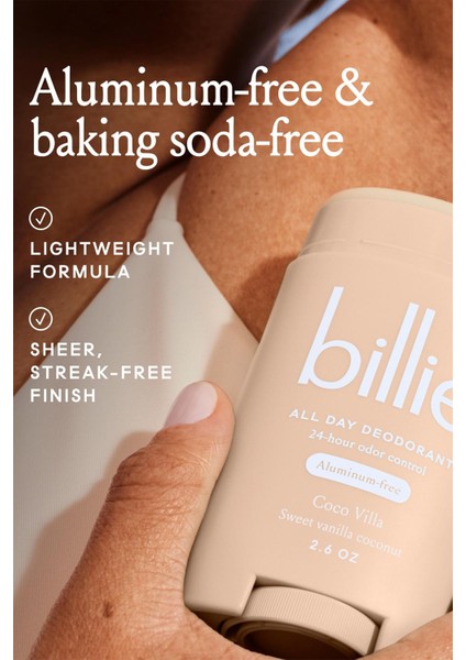 Coco Villa Alüminyumsuz Stick Deodorant 74GR fırsatları