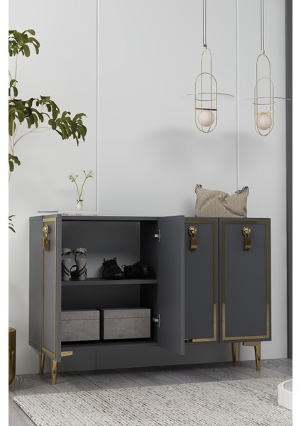 8186KM-64DD Konsol,kahve Köşesi,ayakkabılık,ofis Evrak Dolabı,mutfak Kiler Dolabı,tv Ünitesi-Aa