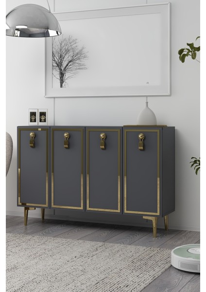 8186KM-64DD Konsol,kahve Köşesi,ayakkabılık,ofis Evrak Dolabı,mutfak Kiler Dolabı,tv Ünitesi-Aa