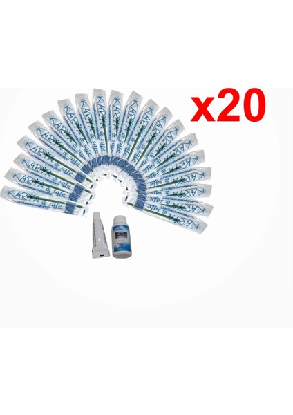 Ağız Bakım Seti Poşetli 20'li Paket - 20 Paket