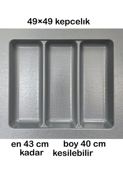 Kepçelik 49X49 cm - Gri Renk fırsatları