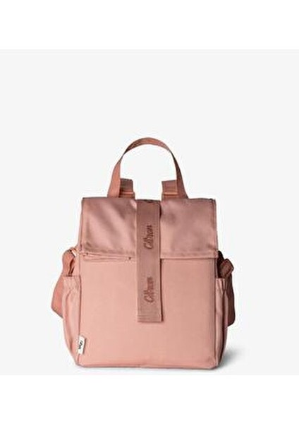 Rollup Termal Beslenme Çantası Blush Pink Gıda Dostu ve Hafif Tasarım 28x22x13 cm