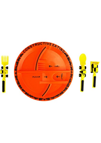 İnşaat Gereçleri ve Tabak Seti Renkli BPA İçermeyen 3 Parça Eğlenceli Set fiyatları