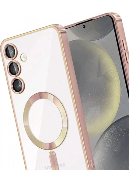 Samsung Galaxy A56 Kross Magneticsafe Kapak - Rose modelleri