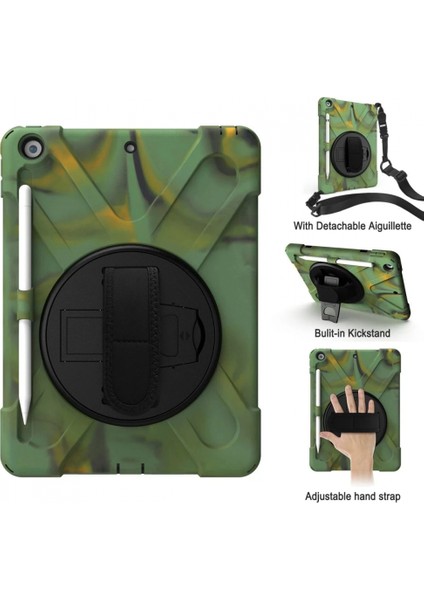 iPad 5 Air 9.7 Kılıf Amazing Tablet Kapak - Kamuflaj modelleri