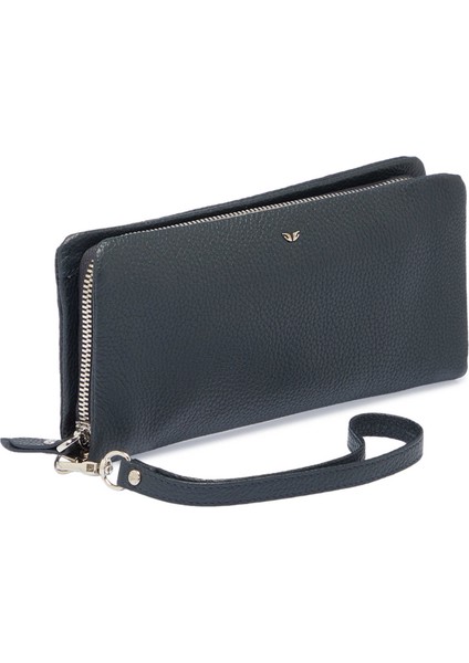 Lacivert Hakiki Deri Erkek El Çantası - S1PC00001603-X86