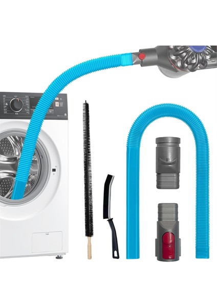 Dyson V15 V12 V11 V10 V8 V7 Gen5 V6 DC58 DC59 Kurutma Makinesi Hortumu ve Temizleme Fırçası Için Kurutma Makinesi Lint Vakum Eklenti Kiti (Yurt Dışından) fırsatları