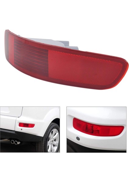 Mitsubishi Outlander 2007-2012 8355A004 Için Arka Sağ Tampon Kuyruk Sis Işık Lamba Kapağı Deflektörü (Yurt Dışından) indirimleri