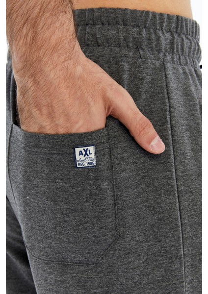 Erkek Gri Fermuar Cepli Paça Lastikli Eşofman ALT-P782 fırsatları