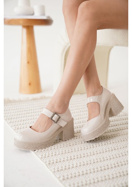 Helen Kadın Bej Rugan Günlük Ayakkabı