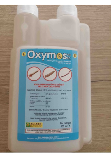 Oxymos 20 Ec Kara Sinek ve Sivrisinek Lavra Ile Mücadele Ilacı