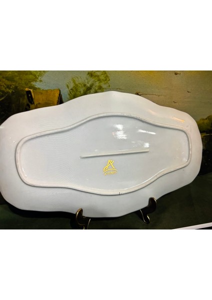 Artemis 36 cm 20 cm Ebatlarında Porselen Dekor Tabağı modelleri