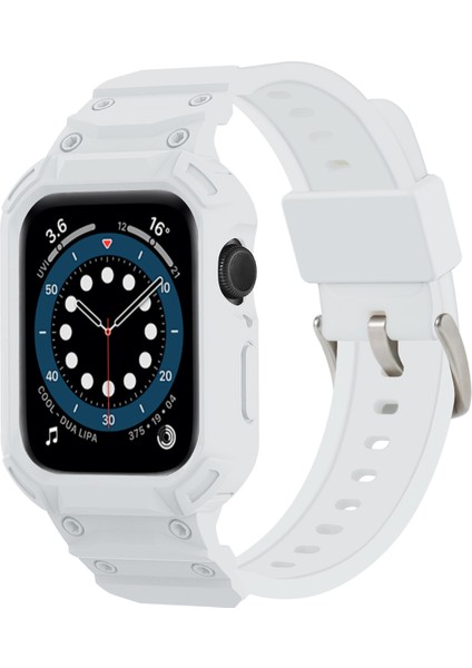Apple Watch Series 10/11 46MM Için Tpu Kılıflı Saat Kayışı (Yurt Dışından)