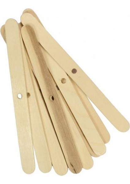 Ahşap Mum Fitili Sabitleyeci (50 Adet)