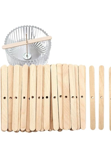 Ahşap Mum Fitili Sabitleyeci (50 Adet) fiyatları