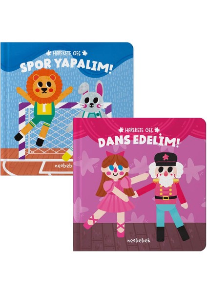 Harekete Geç Serisi - 2 Adet Oyunlu Kitap