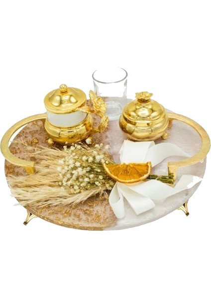 Metal Aysak Epoksi Tepsi Tesbih Kutusu ve Aksesuar Ürünleri Için Mini Ayak 10 Lü 2,5 cm Gold fiyatları