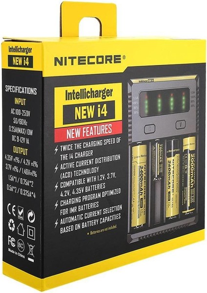 New I4 Intelli Charger Li-Ion / Nı-Cd / Nı-Mh Pil Şarj Cihazı indirimleri