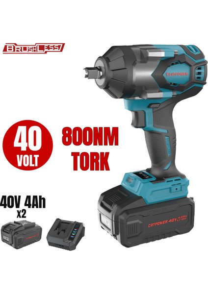 4423 Kömürsüz Akülü Somun Sıkma 1/2'' Li-Ion 40V