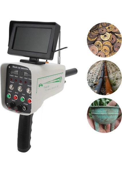 Profesyonel Metal tarama cihazı , Yetişkinler Için Yüksek Doğrulukta 1000 M Menzilli, 30 M Derinlikte Yeraltı Metal Bulucu, Altın Gümüş Bakır Algılama, Hazine Avı ve Metal Kurtarma Için A8 Ekran modelleri