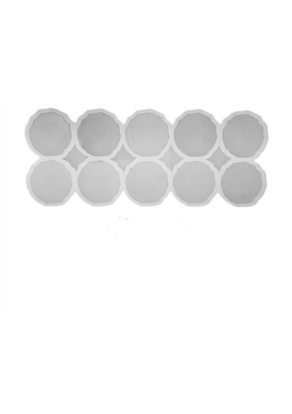 Epoksi Silikon Kalıp Geode Tırtıklı Kenar Bardak Altı ve Magnet Kalıbı 7.8 cm 10 Lu fiyatları