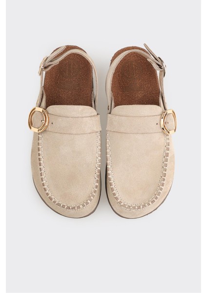 Vizon Deri Kadın Terlik fırsatları