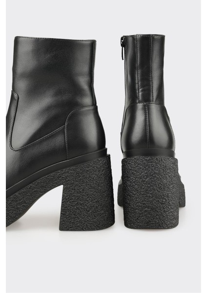 Siyah Deri Kadın Günlük Bot fırsatları