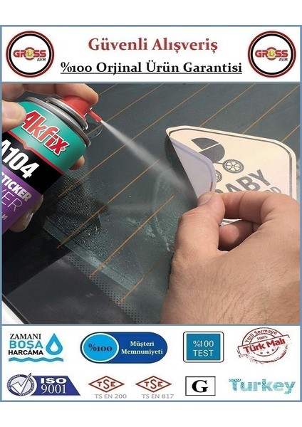 Etiket Bant Sökücü Sprey - 200ML - Orjinal Ürün fiyatları