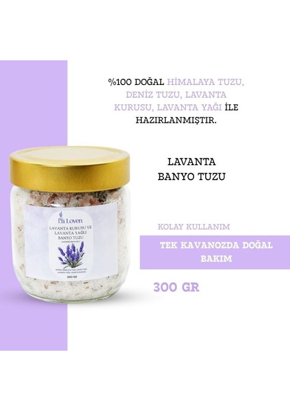 Lavanta Banyo Tuzu